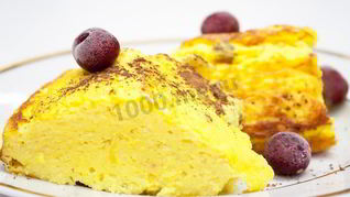 Воздушный сырник без жарки