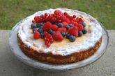 Ягодный творожник