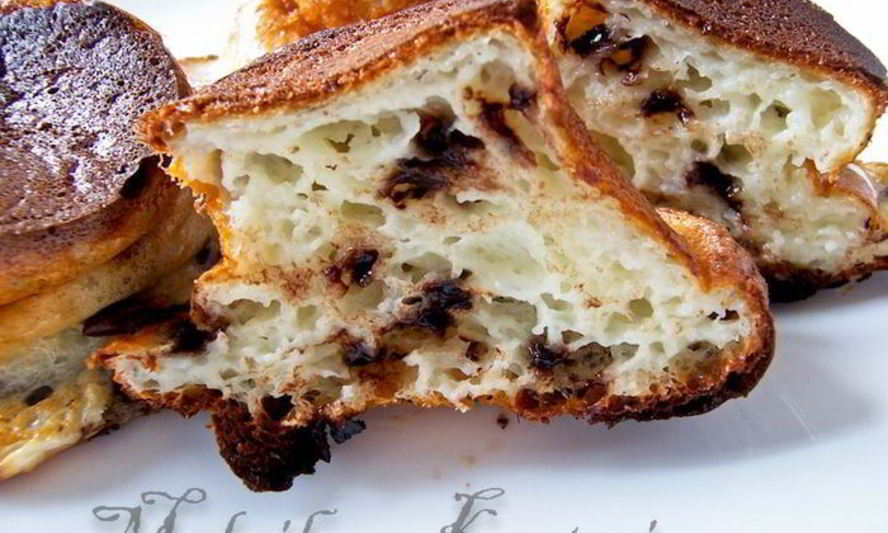 Рецепт запеченных сырников с шоколадными каплями