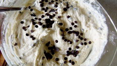 запеченные сырники с шоколадными каплями