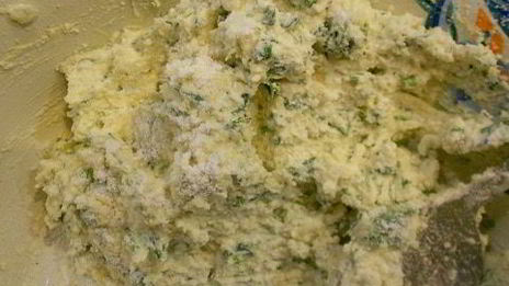 зеленые сырники