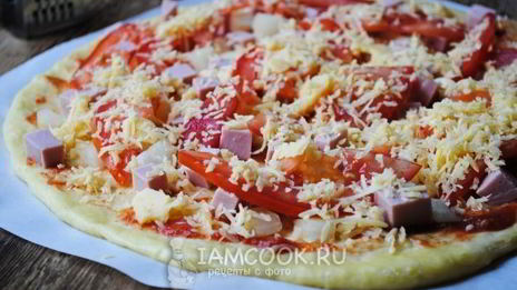 быстрое тесто для пиццы на майонезе