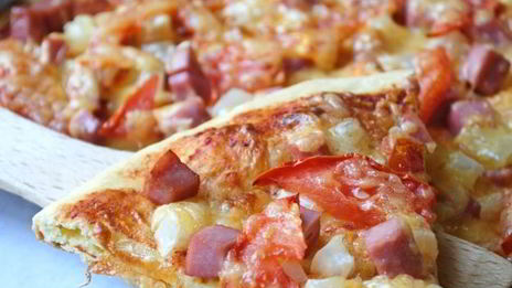 быстрое тесто для пиццы на майонезе