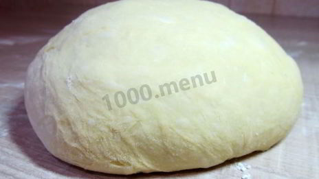 дрожжевое тесто для сладкого рулета с ванилью