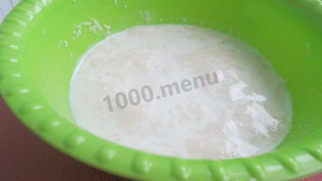 дрожжевое тесто для сладкого рулета с ванилью