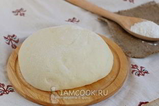 Дрожжевое тесто на пироги на молоке