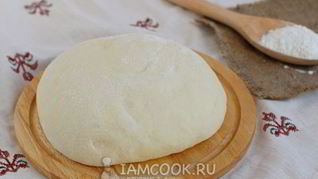 Дрожжевое тесто на пироги на молоке