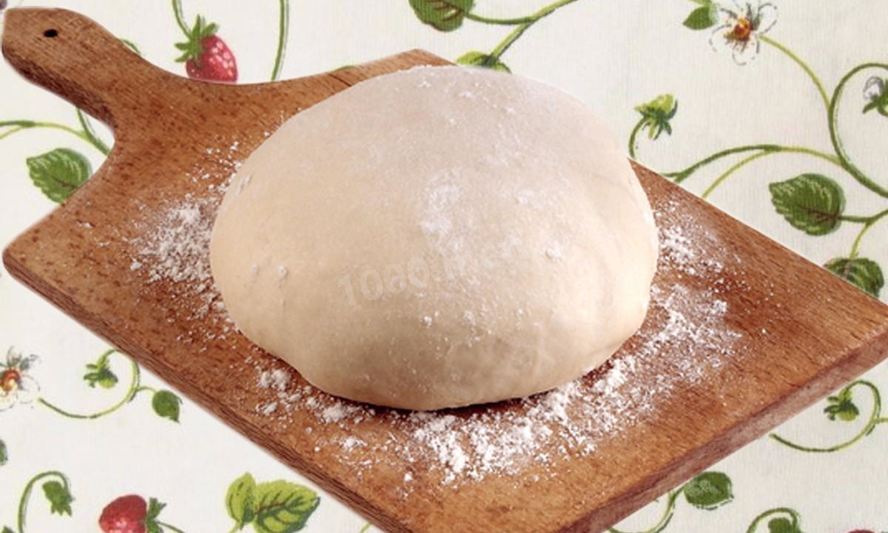 Рецепт дрожжевого теста на сухом молоке с яйцом