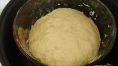 дрожжевое тесто с творогом в духовке