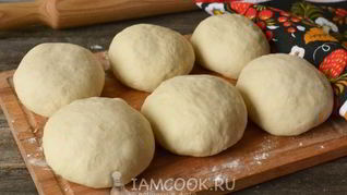 Дрожжевое тесто за 15 минут