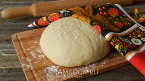 дрожжевое тесто за 15 минут