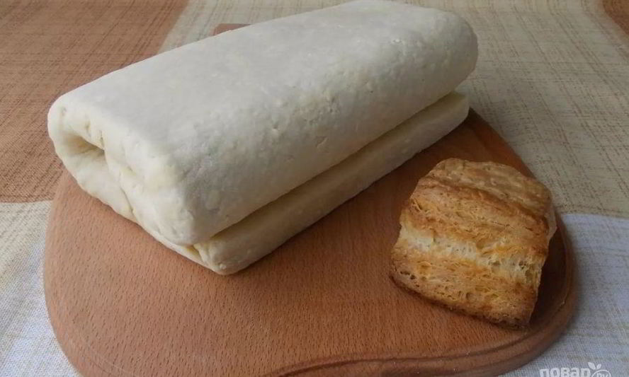 Рецепт французского слоеного теста