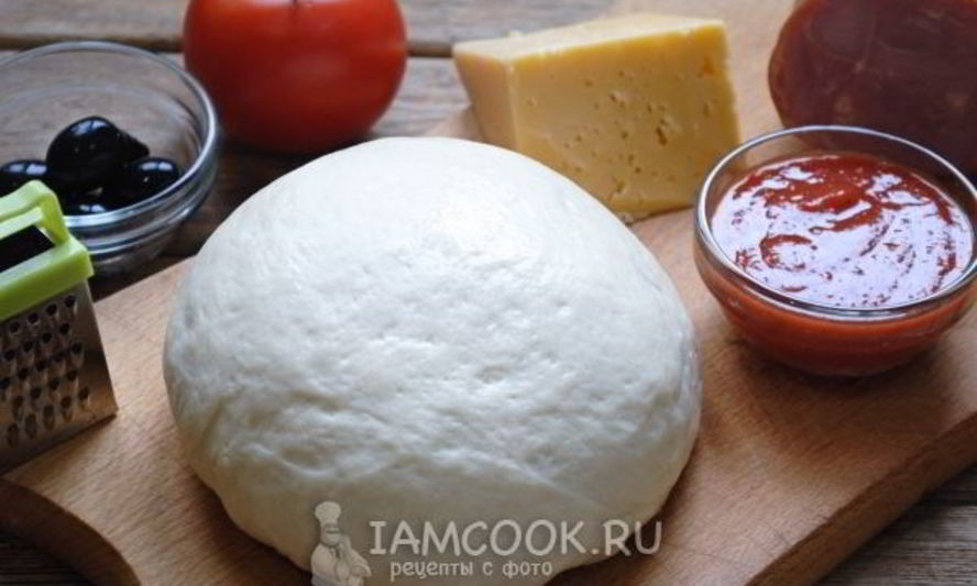 Рецепт мягкого теста для пиццы