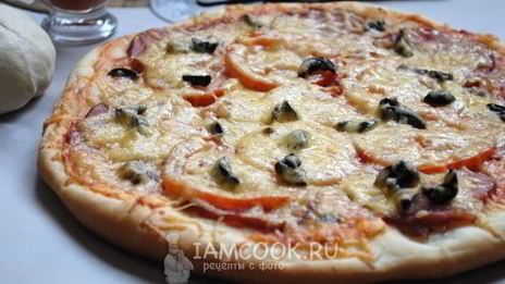 мягкое тесто для пиццы