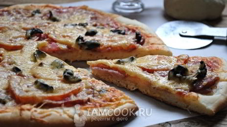 мягкое тесто для пиццы