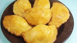 Песочное тесто с творожной начинкой