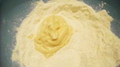 песочное тесто с творожной начинкой