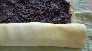 Сдобное дрожжевое тесто для рулета