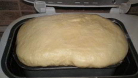 сдобное дрожжевое тесто в хлебопечке
