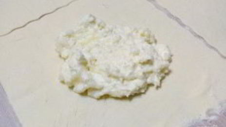 слоеное бездрожжевое тесто с творогом