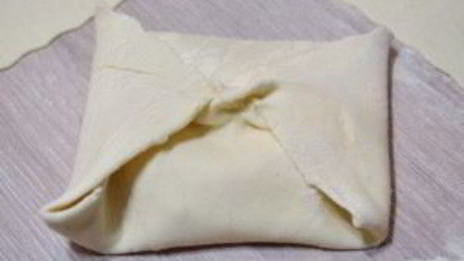 слоеное бездрожжевое тесто с творогом