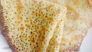 Тесто для блинов на кефире