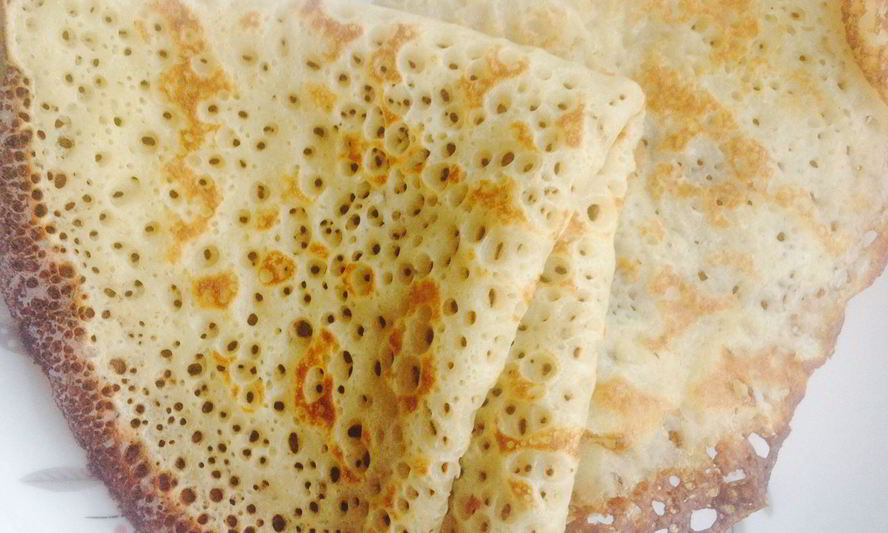 Рецепт теста для блинов на кефире