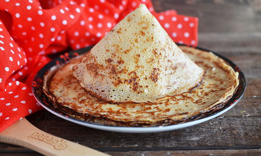 Рецепт теста для блинов