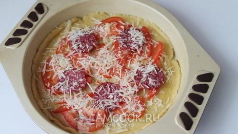 тесто для пиццы на майонезе без дрожжей