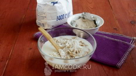 тесто для пиццы на живых дрожжах