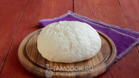 тесто для пиццы на живых дрожжах
