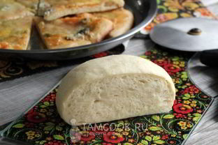 Тесто для пиццы с медом