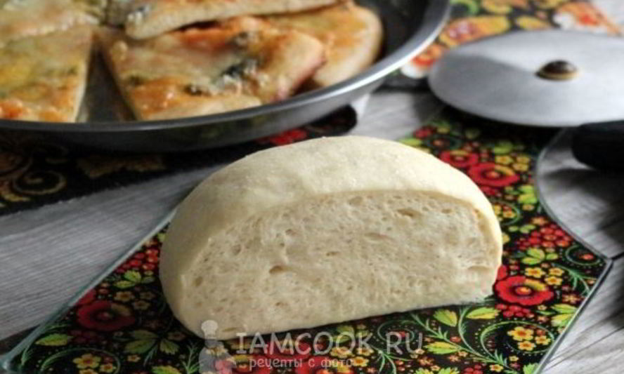 Рецепт теста для пиццы с медом