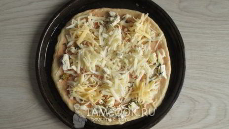 тесто для пиццы с медом