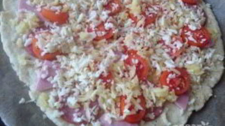 тесто для пиццы с творогом