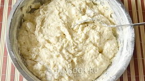 тесто на кефире для пирога