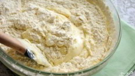 творожный пирог с бисквитным тестом