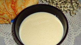 Заварное тесто для блинов на молоке