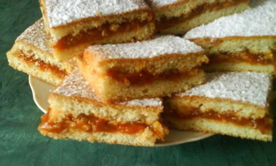 Рецепт абрикосового бисквита