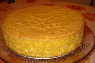 Белоснежный бисквит из мультиварки