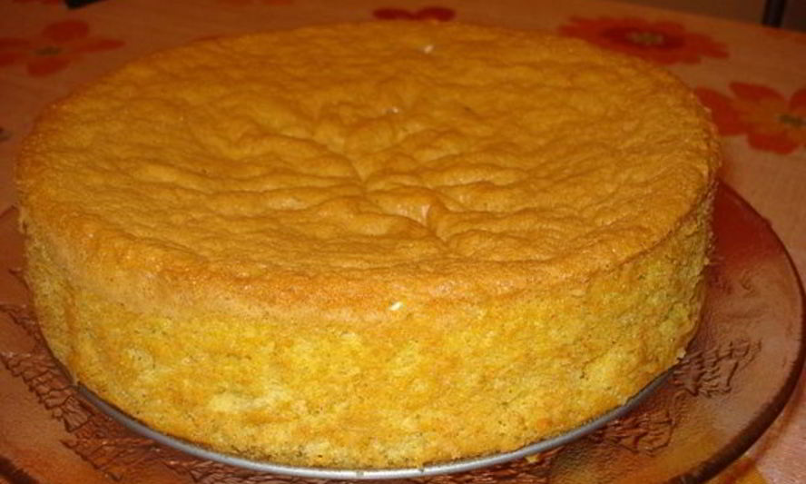 Рецепт белоснежного бисквита из мультиварки