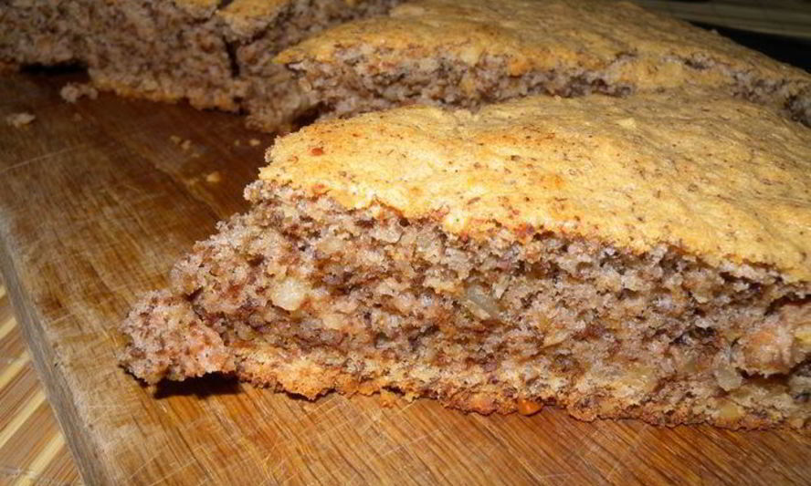 Рецепт бисквита орехового