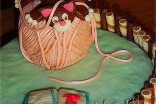 Бисквитный торт Опять двойка