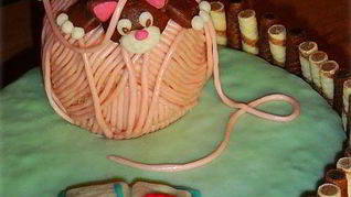 Бисквитный торт Опять двойка