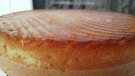 бисквитный торт с арахисовым кремом