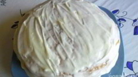 домашний кефирный торт