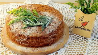 Карамельный медовик с апельсиновым кремом