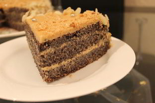 Маковый торт без муки