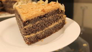 Маковый торт без муки