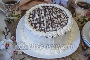 Медовик с черносливом